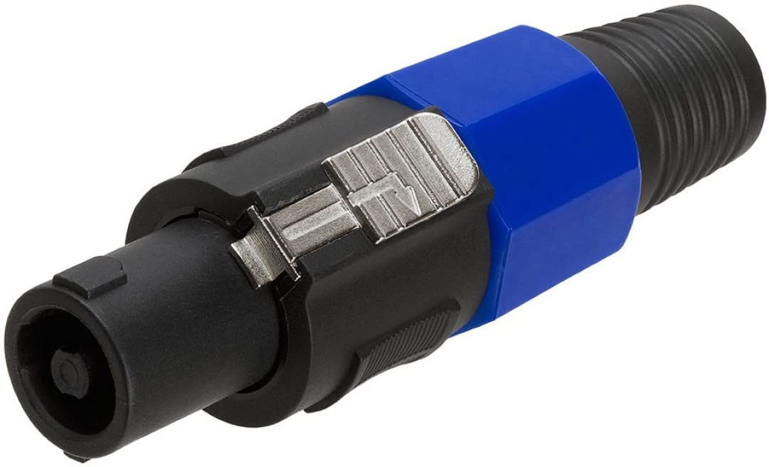 Professional (Pack of 10) 4 Pin Plug Audio Cable Plug Socket Adapter for amplifier, Speaker box,Stereo System, DJ etc - Image 3 thumbnail