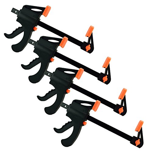 Black Duck Brand Ratchet Bar 6" Quick Grip Clamp, Converts to 12" Spreader