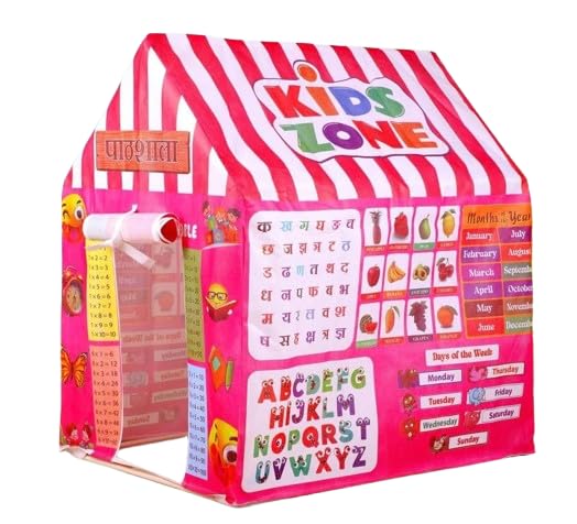 Colorfull and Light Weight Children Play Tent House for 3 to 10 Years Old Kids Girls and Boys Light Weight and Foldable Children Toys,Indoor and Outdoor Kid Tent House-image-32