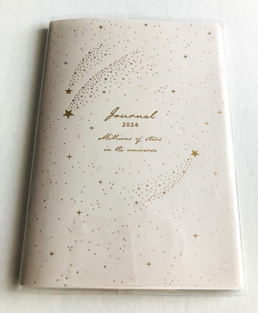 2024年度 コラージュスケジュール手帳 A 6サイズ♫ 2024年度