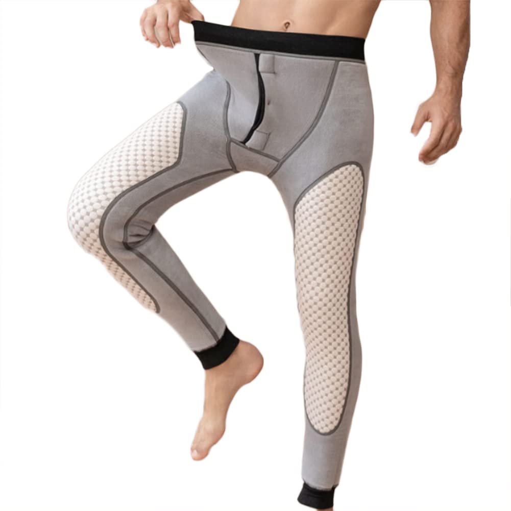 Pantaloni Termici Sportivi Strato Base Biancheria Intima Leggings Calzamaglia Uomo Invernale Abbigliamento Intimo Termico XXL-5XL