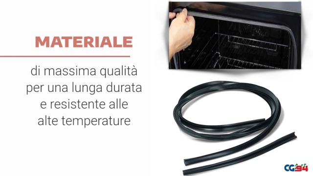 Guarnizione Porta Forno Universale CG94 - 1630mm, Resistente Alte Temperature, Per Electrolux E Zanussi - Foto 6
