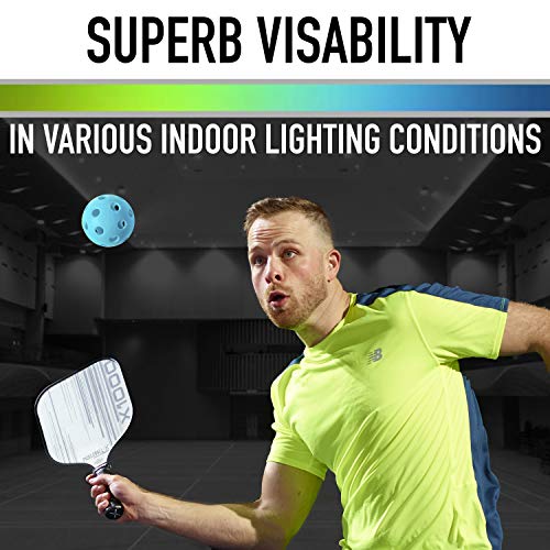 Image of Franklin Sports X-26 Indoor Pickleballs - 3 Pack, 12 Pack & 100 Pack Bulk - USAPA Approved Tournament Pickleballs - Multiple Colors