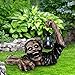 KHDJ Decorazione di Halloween Giardino Lanterna Raccapricciante Statua di Bambola Arte oscura Decorazioni da Giardino di Orrore personalità Creativa Ornamenti in Resina, per Soggiorno Camera da Letto