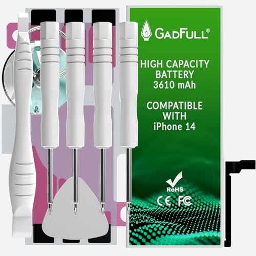 GadFull Batteria ad Alta Capacità compatibile con iPhone 14 |