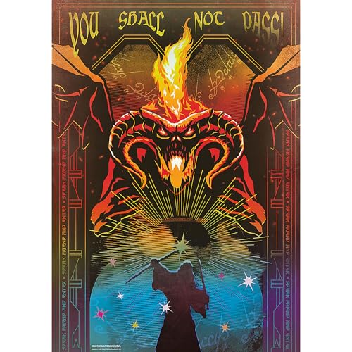 Trefl Premium Plus Quality Lord of The Rings Puzzle 1000 Piezas, Serie de Puzzles con Héroes Favoritos, para Adultos y Niños a partir de 14 Años miniatura 1