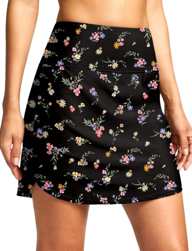Image of Viodia Women's 18 inch /20 inch Long Swim Skirt High Waisted Modest Swimsuits Skirt Bathing Suit Tummy Control Swim Bottoms