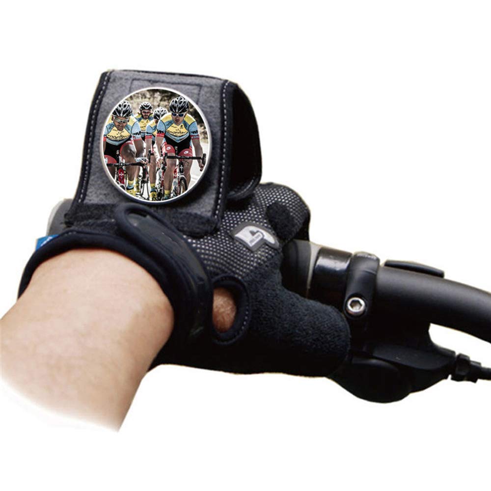 Gants d'équitation respirants à miroir rétroviseur pour voir derrière soi
