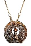 Raiders of the Lost Ark STAFF OF RA Antique Brass Necklace/Pendant W/ 20' Chain