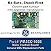 GE WR55X10956 Genuine OEM Main Control Board Assembly for GE Refrigerators