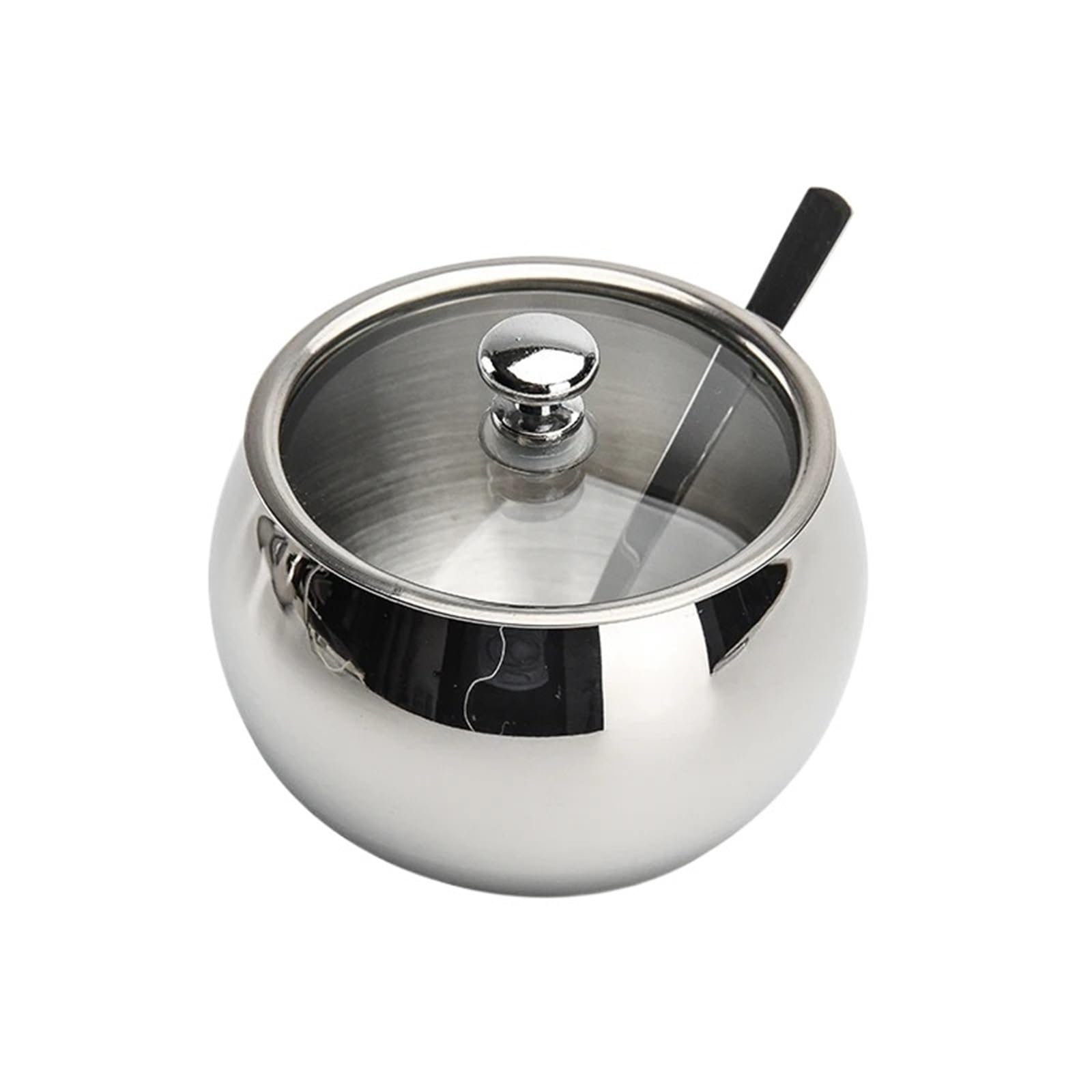 UBOHUZ Stainless Steel Spice Jar Seasoning Box Container Condiment Bottle Kitchen Supplies Salt Shaker for Kitchen Condiment