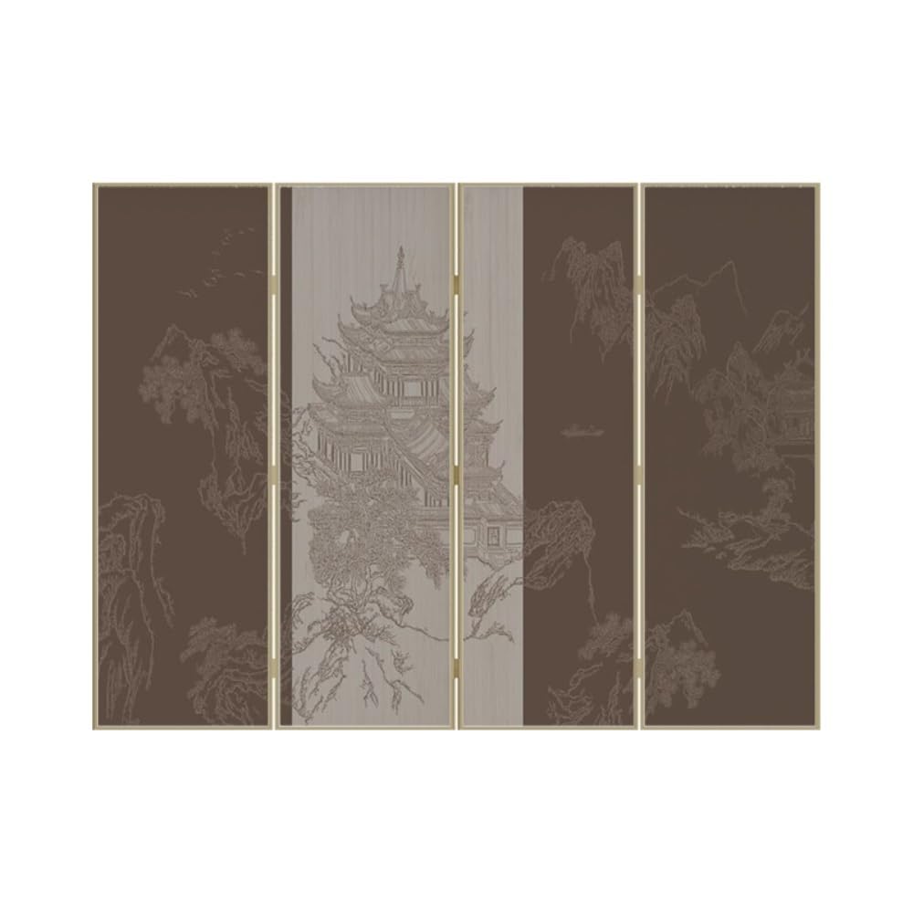 Privacy Screen Simple Decorative Screen Living Room Entrance Partition Background Wall Foldable Mobile Folding Room Divider