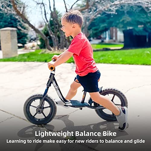 Joystar 12 Inch Toddler Balance Bike For 3 4 5 Year Old Boys Girls With Footrest 12" Toddler Push Bicycles Baby Balance Training Bikes Birthday Gifts For 3-5 Boys Black #TOP5