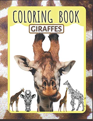 Coloring Book GIRAFFES: Funny Gift Idea for Giraffe Animal Lovers Art 6-15 old Ages Self Care Mindful Coloring Books for Girls Boys ages 8-15 Pages ... Coloring Book sets for Kids ages 4-8 8-12) image 2