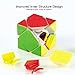 D-FantiX Cyclone Boys Magnetic Skewb Cube Stickerless Skewb Speed Cube Magic Cube Puzzle Toy