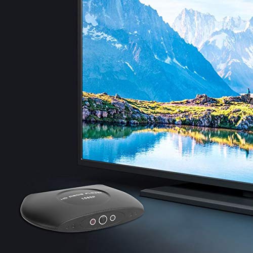 Queen.Y 2K 1080P HD HDMI Digital Media Player Home Theater Plug-in Card TV Box (100-240V)(US )
