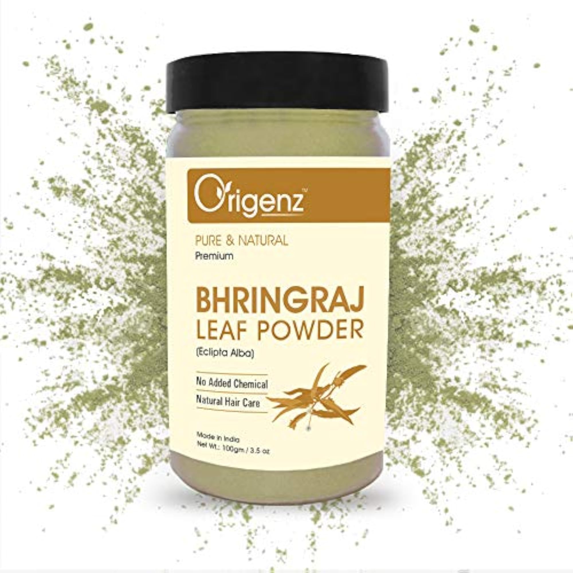Natural Hair Care Powders Combo 200g, Neem & Bhringraj