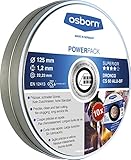 Gute Standzeit Osborn 10 Trennscheiben CS60Alu in Dose, 125x1,2mm, 6900916100