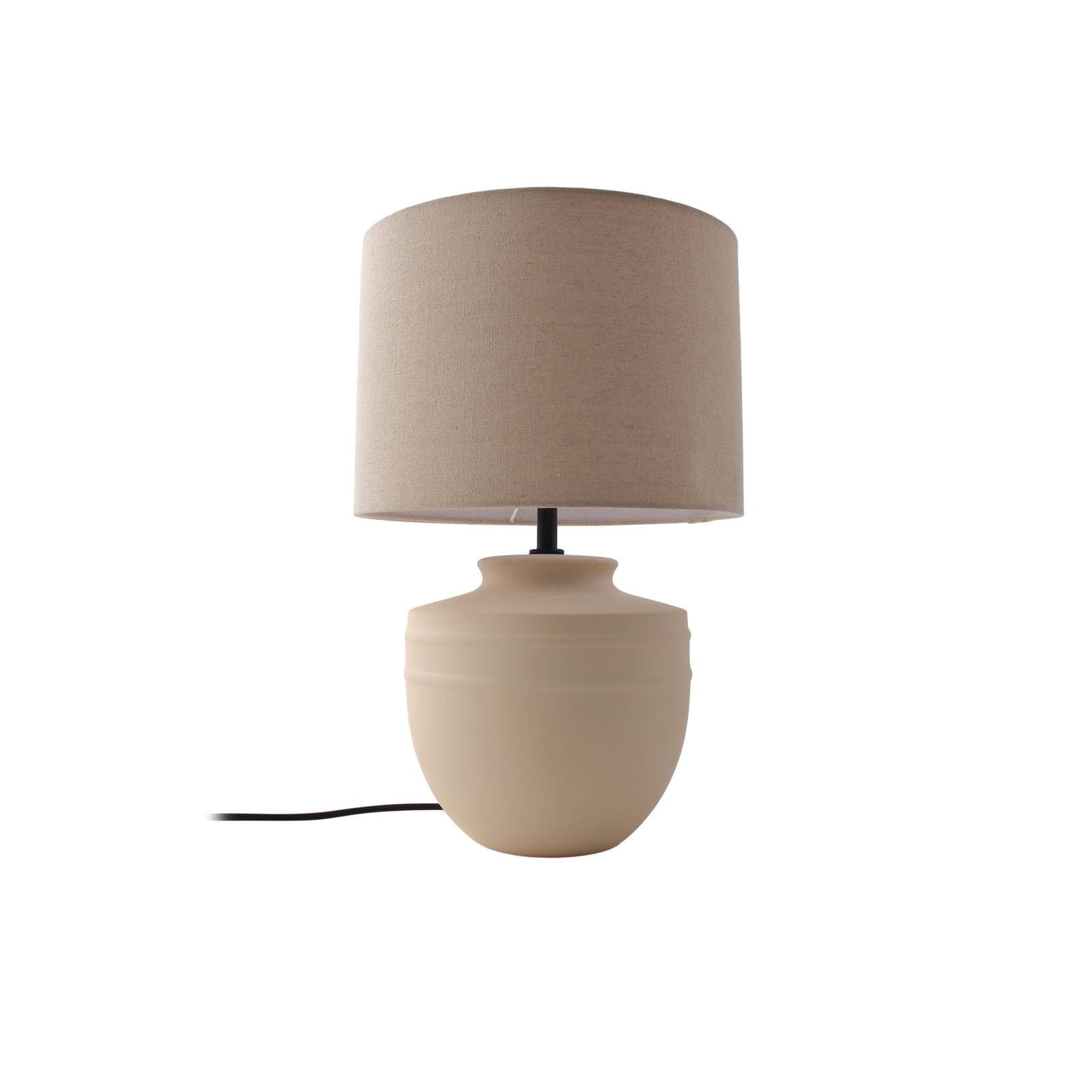 Lindby Lampada da tavolo colore Beige, in Ceramica ad es. Corridoio lampada