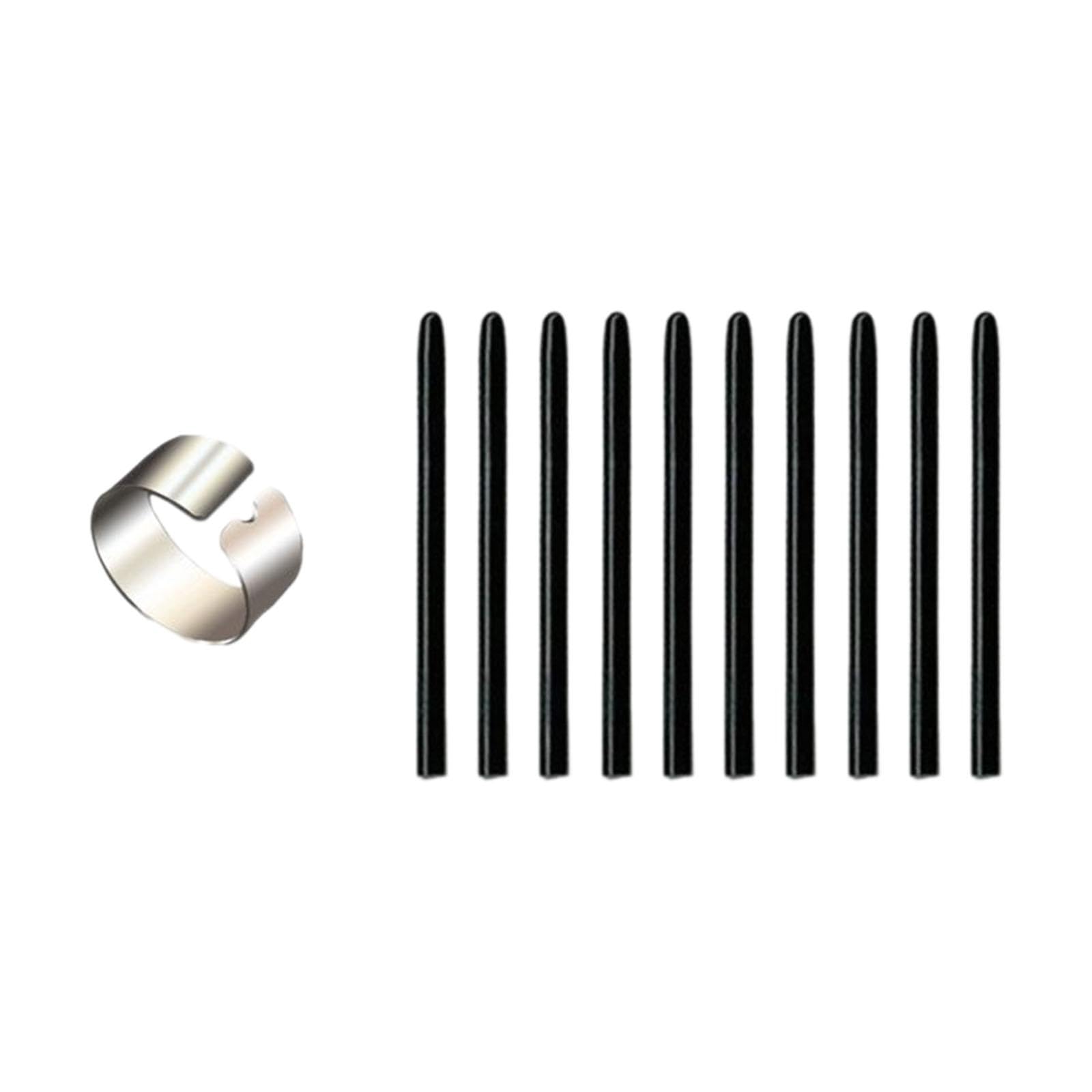 Enakshi® 10 Pcs Pen Refills for Wacom Graphics Tablet | Digital Pen Display Drawing Stylus Tips | Durable Rubber Replacement Nibs for CTL-471 671 472 672 PTK-440 640 840 450 650 1240 540WL Models-picture-11