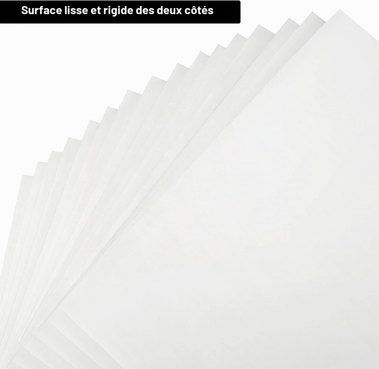 Plaque Polystyrène Blanc A3 5mm, 16pcs Carton Mousse Polystyrène Extrudé 5mm pour Publicité, Présentation, Projets Artistiques et Emballage, Carton Plume 5mm