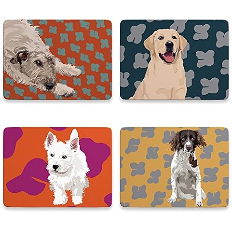 Leslie Gerry Dog Placemats Set of 4 Cover