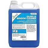 2Work Glass and Window Cleaner 5 Litre Bottle 2W76001 (Pack of 2)