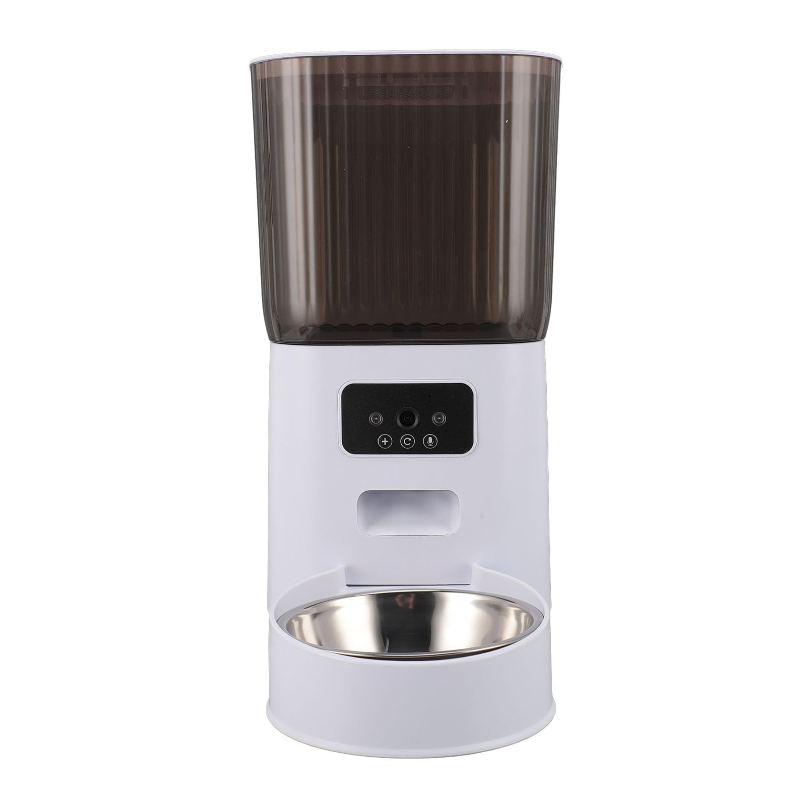 Comedero Automático para Mascotas, Comedero para Perros y Gatos de 5L, Dispensador de Comida para Mascotas, Cubierta Sellada de 360 ​​Grados, Fuente de Alimentación Dual (Cuenco