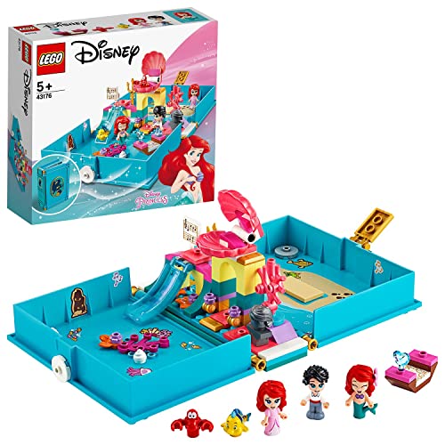 LEGO Disney Prinzessin 43176 Arielles Märchenbuch-Abenteuer