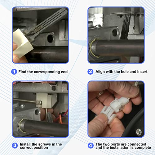 Puxyblue 62-22868-93 Furnace Ignitor Direct Replacement For 62-22441-01, 62-22548-01,62-23460-01 Fit For Rheem & Ruud & Weatherking #TOP7