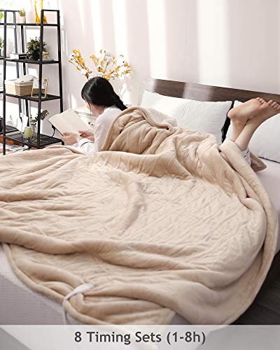 image for MaxKare Electric Heated Blanket Queen Size 84