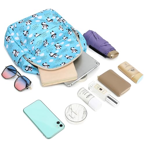 Image of Panda Mini Backpack Women Girls, Small Backpack Purse for Adults Teens Kids School Travel