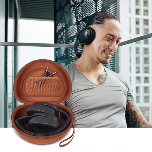 Image of Headphone Case for Skullcandy Crusher /Hesh /Evo, for JLab JBuds Lux ANC | for TOZO HT3 /HT2 Wireless Over-Ear Bluetooth Earphones, Travel Carrying, Daily Commute /Gym /Outdoor Use, Hard Box Only