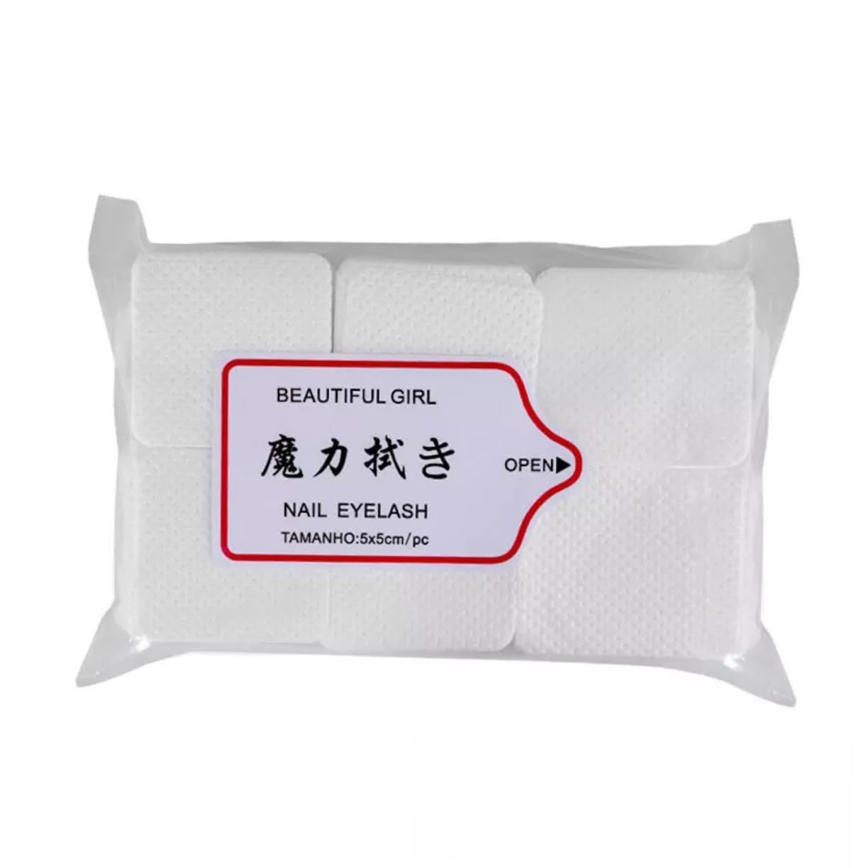 FRCOLOR Deep 540 Sheets Nail Make-up Discharge Cotton Makeup Nail Oil Cotton Pads Cleaning