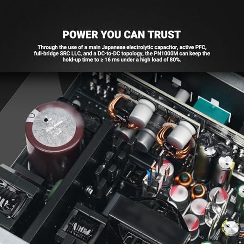 GamerStorm PN1000M 1000W 80 Plus Gold PSU - Image 5