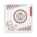 Kikkerland Pizza Notepad, 130 Notes, Box Holder