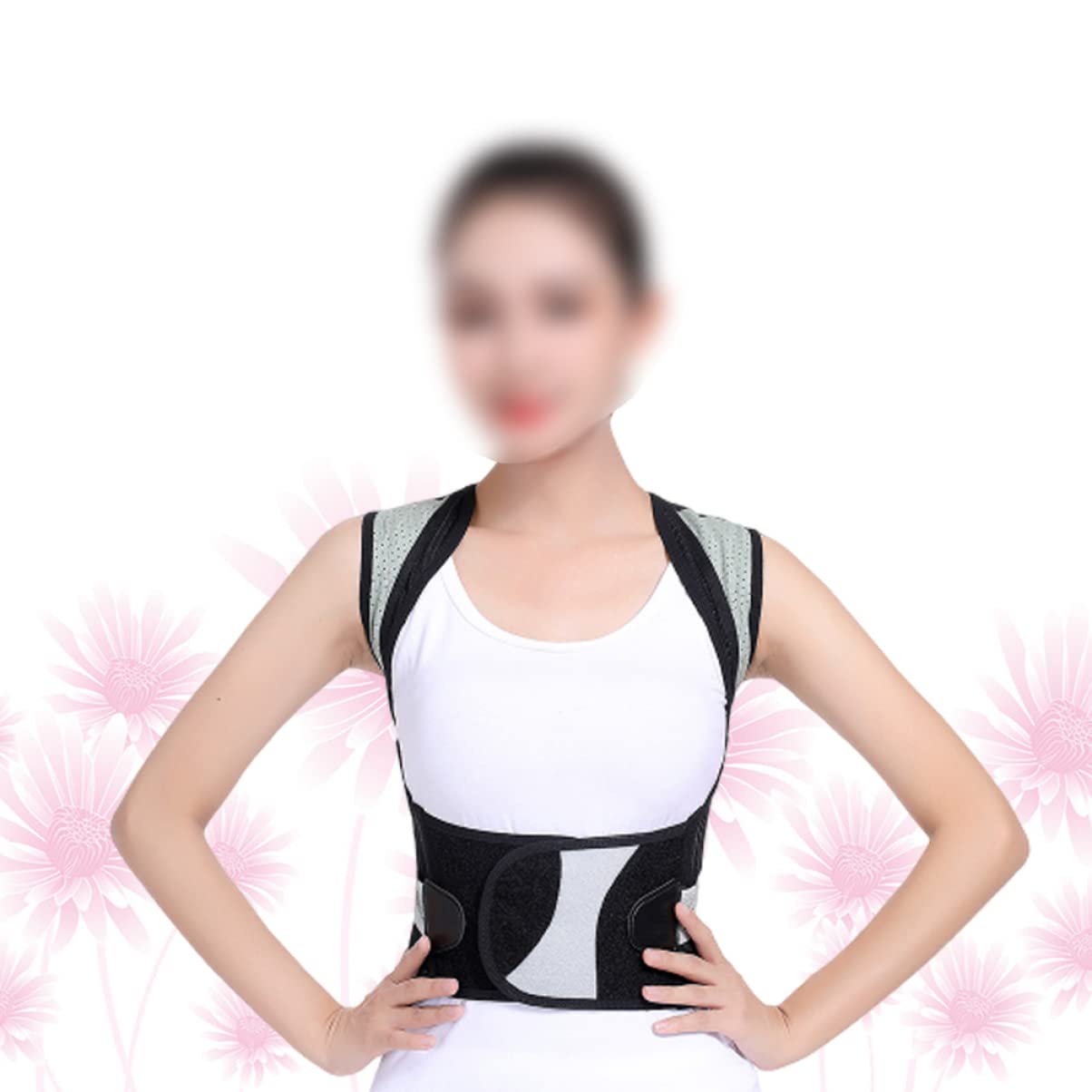 Gogogmee Belt for Posture Hunchback Belt for Men Women Comfortable and Breathable Material