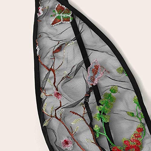 Sexy Lingerie Plus Maat Sexy Kanten Lingerie Pyjama Vrouwen Nachtkleding Bodysuit Jumpsuit Teddy Bloem Kanten Lingerie - Afbeelding 6