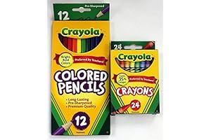 Crayola Pre-Sharpened 7 Colored Pencils 12ct