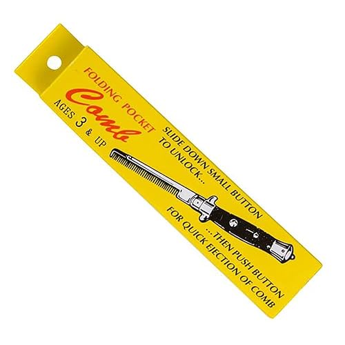 Miniatura 8 de Peine plegable de bolsillo de 9 pulgadas, acero inoxidable (paquete de 2)