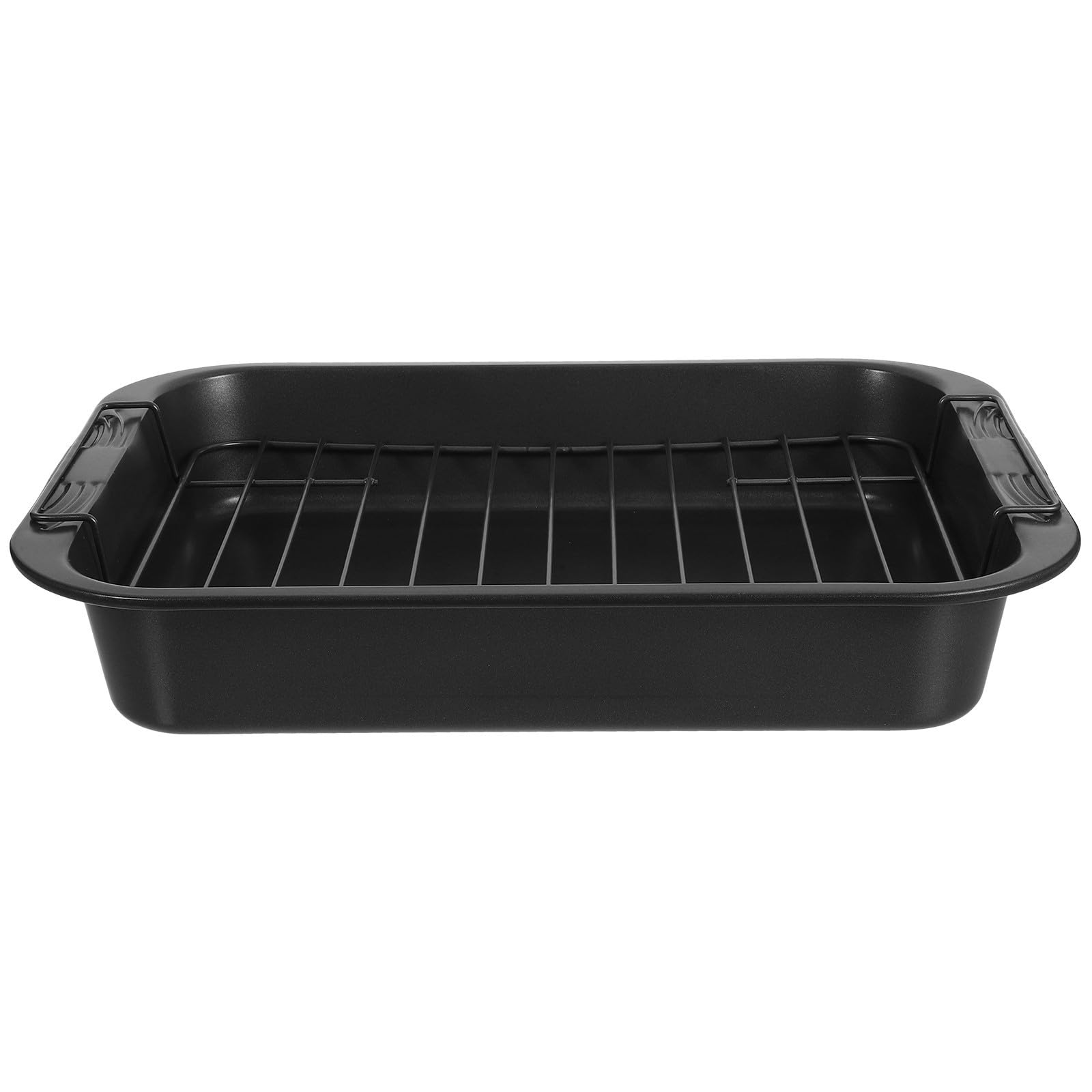 Luxshiny Molde y Uso Profesional Antiadherente de Acero al Carbono Rectangular Diseño Profundo para Hornear Pasteles y Galletas en Cocina