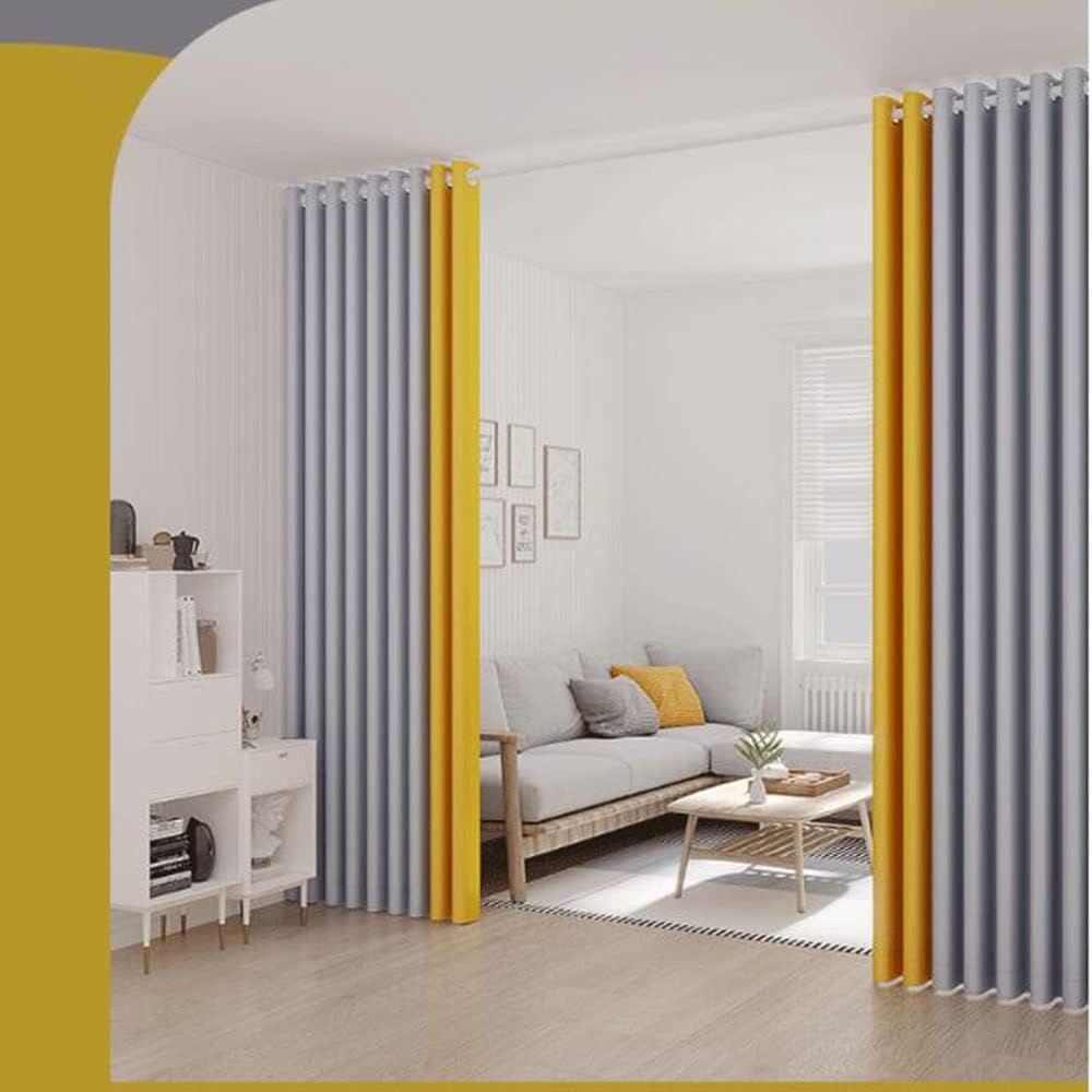 間仕切りカーテン おしゃれ ロング グラデーション カーテン レース つっぱり のれん カフェカーテン 間仕切り オーダー ドアカーテン