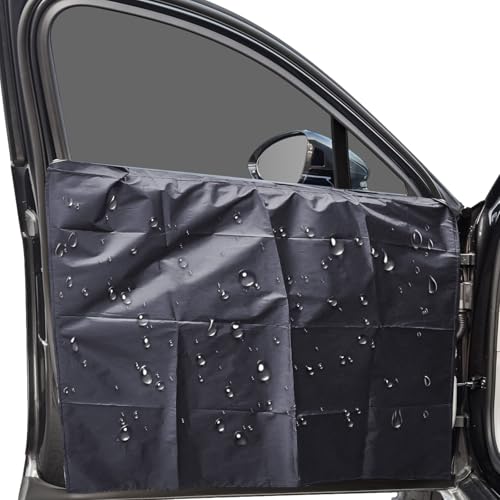 Datanly 2 Pack Car Door Panel Covers Window Tint Tools 41 x 35 Waterproof Car Door Cover Protector Reusable for Window Film Tint Application Car Panel Scratchproof Guard Tool