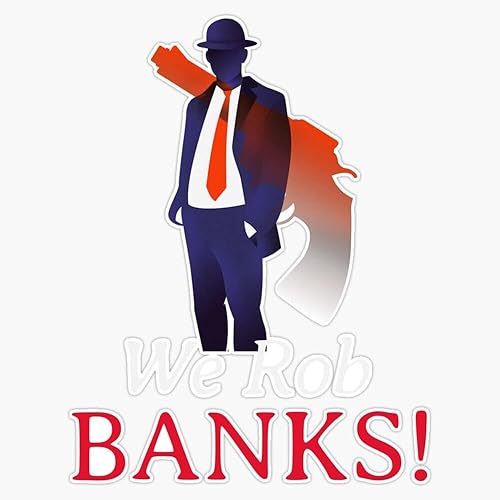 Cita de película famosa - Bonnie and Clyde, 1967 calcomanía de vinilo de 5 pulgadas