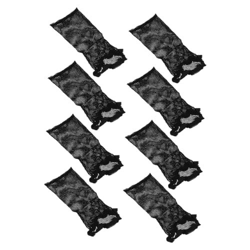 PartyKindom Elastic Wig Nets 8pcs Comfortable Stretchy Hairdressing Caps for Wig Use