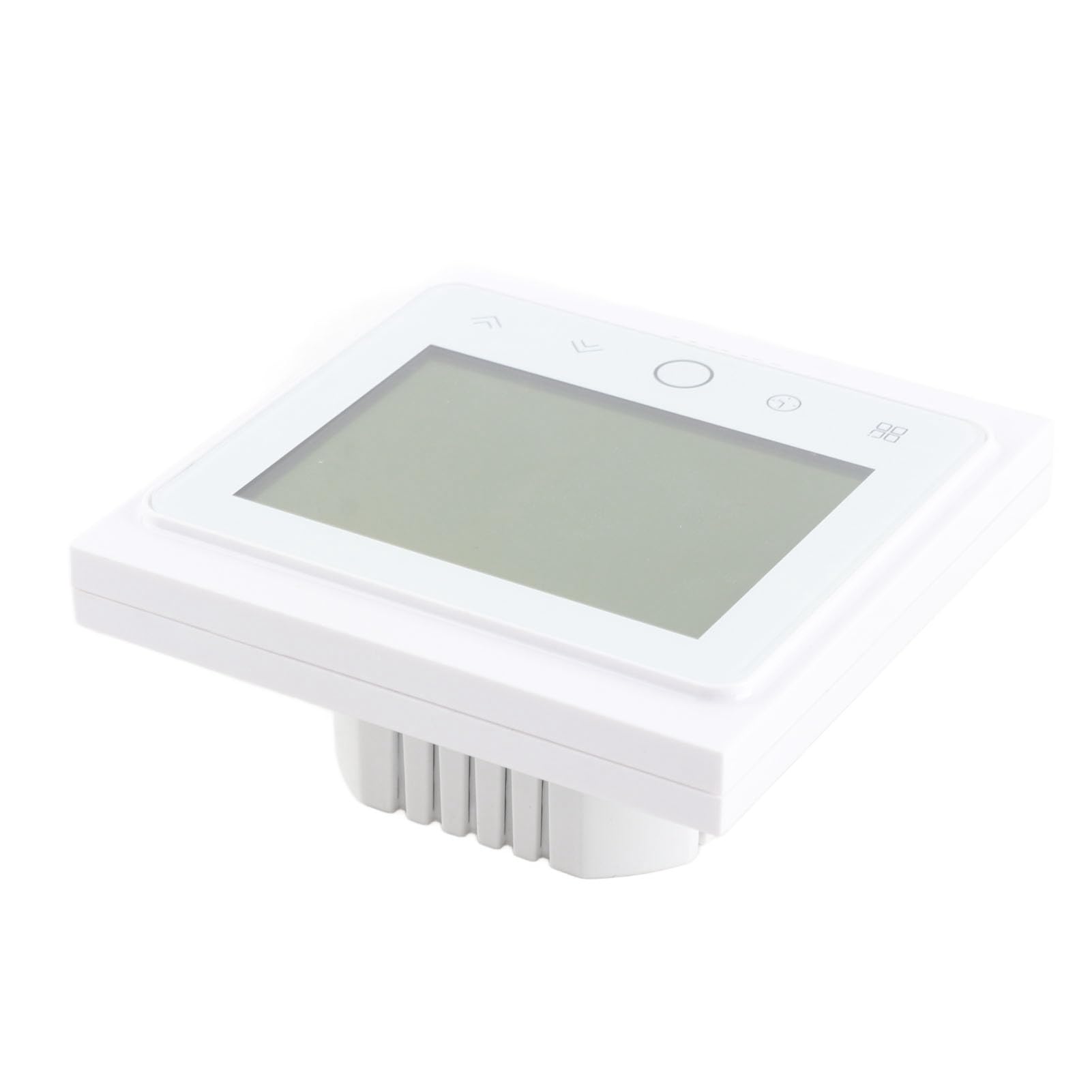 Inteligentny termostat Zigbee Bezprzewodowa aplikacja Sterowanie głosem Kontroler temperatury dla Home Office Hotel White