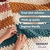 Bernat Blanket BB DEEP SEA Yarn - 2 Pack of 300g/10.5 oz - 100% Polyester - #6 Super Bulky - 220 Yards - Knitting/Crochet #1
