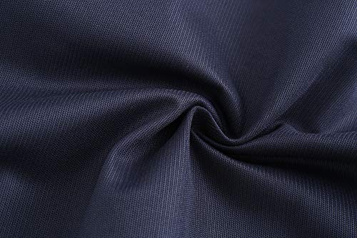 Aykrm 12 Colour High Visibility Viz Vest Hi Vis Viz Reflective Safety Vests For Men (Xs-8Xl) (X-Large, Navy) #TOP3