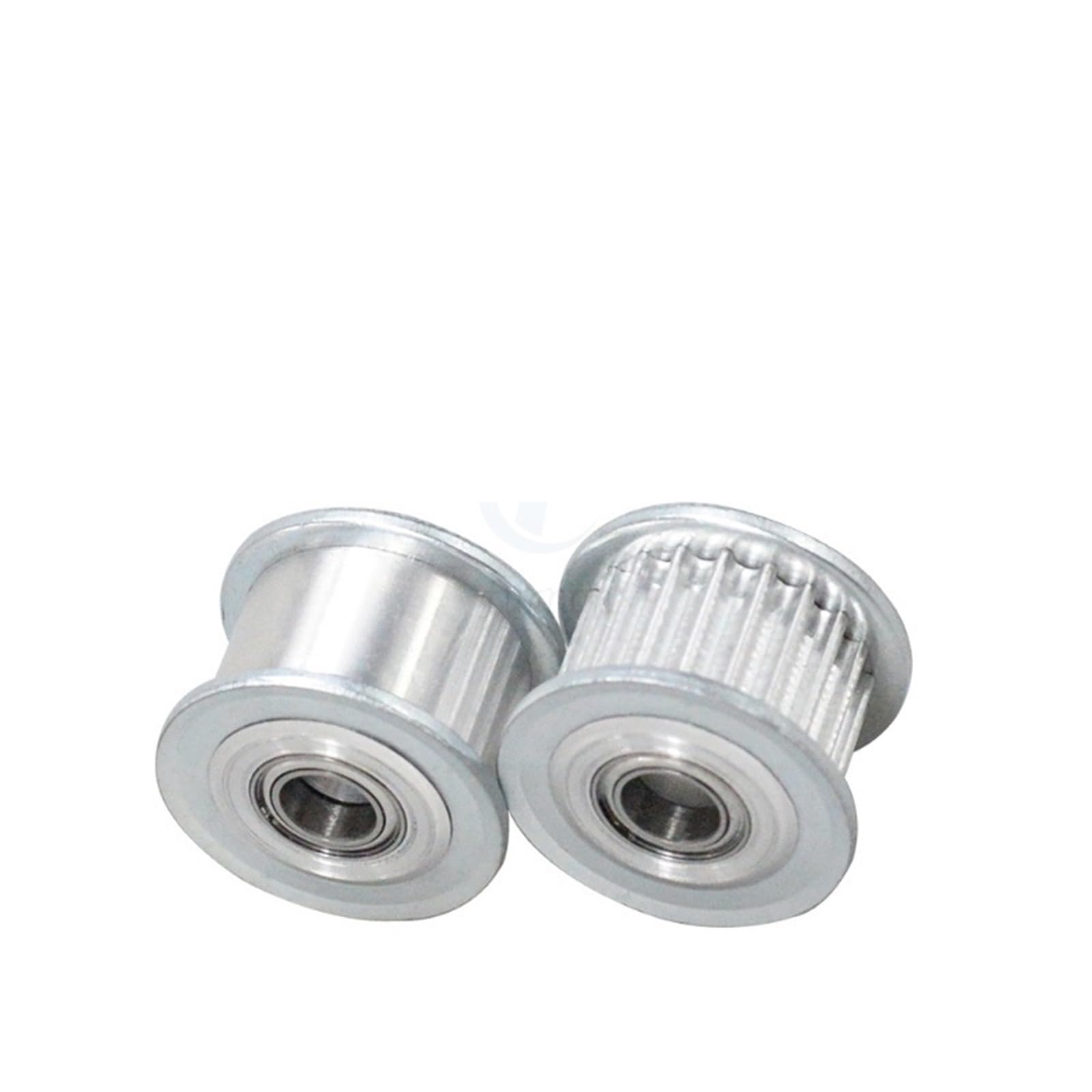 Tensor de polea tensora de 30 dientes, diámetro interior de 5/6/7/8/10/12/15 mm, ancho de 10 mm y 15 mm, con guía de rodamiento, polea reguladora GT3(Smooth bore 6mm,10mm)