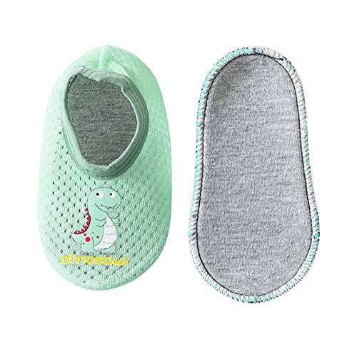 Baby Shoes Boy Girl Infant Sneakers Floor Shoes Barefoot Shoes Baby Kids Cartoon Animal Socks Walkers Shoes 6-24 Months (A, 12-18 Months)2